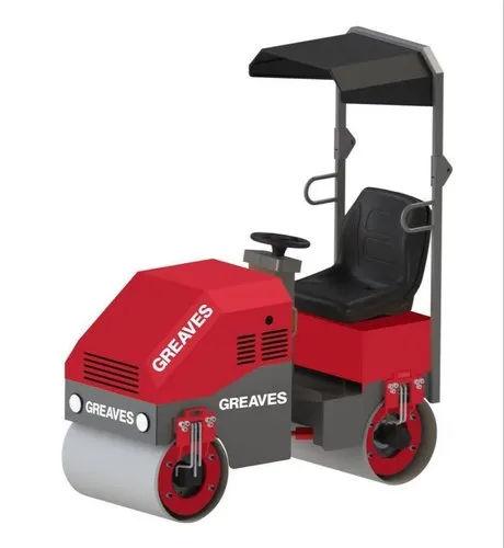 Ride On Vibratory Roller – 45 HP Soil & Asphalt Compaction Roller with High Vibration Force