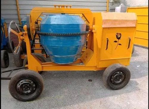 Sup112 Wheel Type Concrete Mixer Machine 750L Electric Tilting Drum | Supreme Tiles