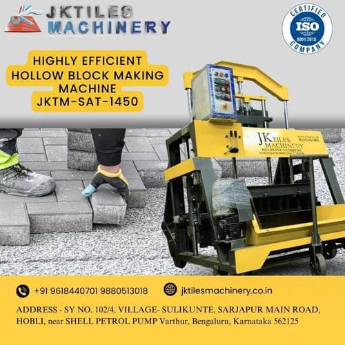 Automatic Hydraulic Brick Making Machine 2000 Bricks/Hour | Solid Block Machine