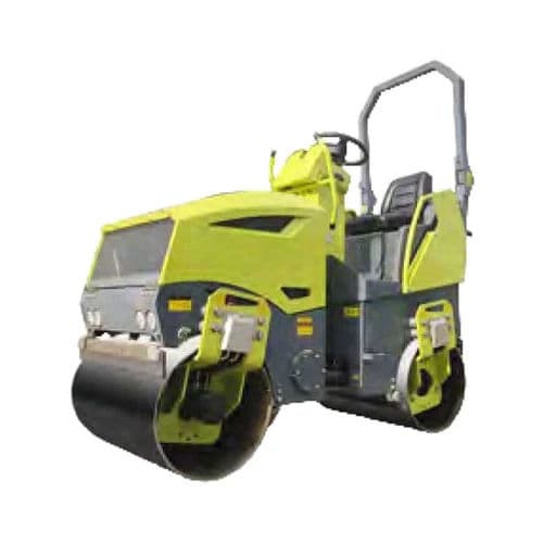 Krutz RVR 1200A Ride-On Road Roller 45HP – 1250mm Rolling Width
