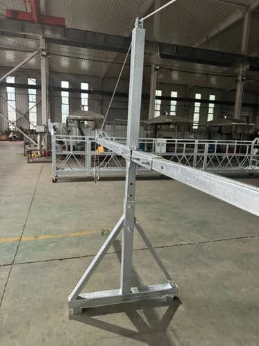 ZLP800 Rope Suspended Platform | 800 Kg Capacity Gondola with 7.5 Meter Galvanized Platform 2