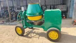SMEW Mobile Concrete Mixer Machine 750L Electric Semi-Automatic Tilting Drum Heavy Duty