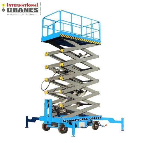 Demec Mobile Scissor Lift 6–14 m Working Height | 500 kg Electro Hydraulic Lift 1