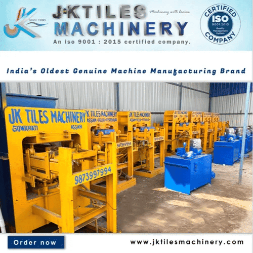 Fly Ash Brick Making Machine 1000 Bricks/Hour | Semi Automatic Hydraulic Brick Machine