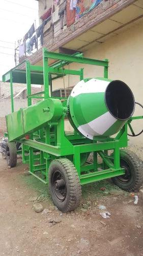 Cement Mixer 750L | 30 HP Diesel Portable Mixer Machine