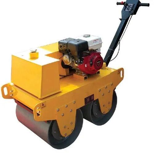 Double Drum Walk Behind Road Roller | 9 HP Greaves Engine | 1250 mm Rolling Width | Shri Baljit Impe