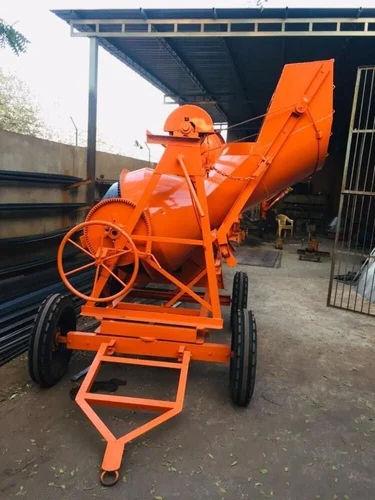 One Bag Hopper Concrete Mixer Machine – Automatic 100kg/hr Capacity, 1 HP MS Construction Mixer 2