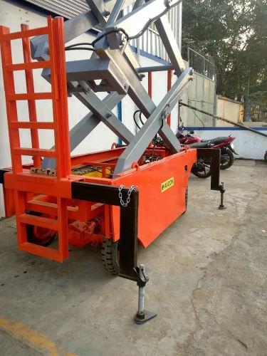 30 Ft Self Propelled Scissor Lift – 300 Kg Battery Powered Hydraulic Aerial Work Platform 2
