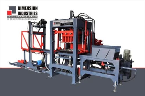 DI 08 Fly Ash Brick Making Machine | 10000 Bricks/8 Hours Automatic 5