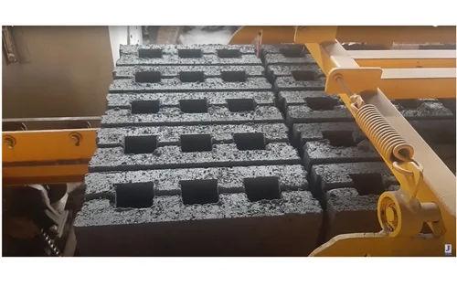 Jayem 2400 Blocks per Hour Hydraulic Concrete Block Making Machine | 10 Blocks/Stroke | Automatic