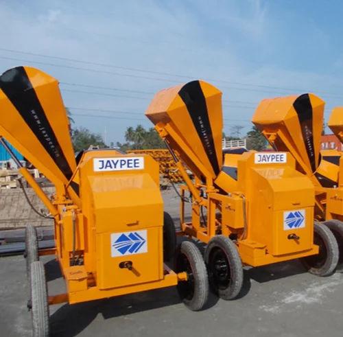 Jaypee 10/7 Cement Concrete Mixer Machine | Diesel/Electric | Semi-Automatic Construction Mixer 1