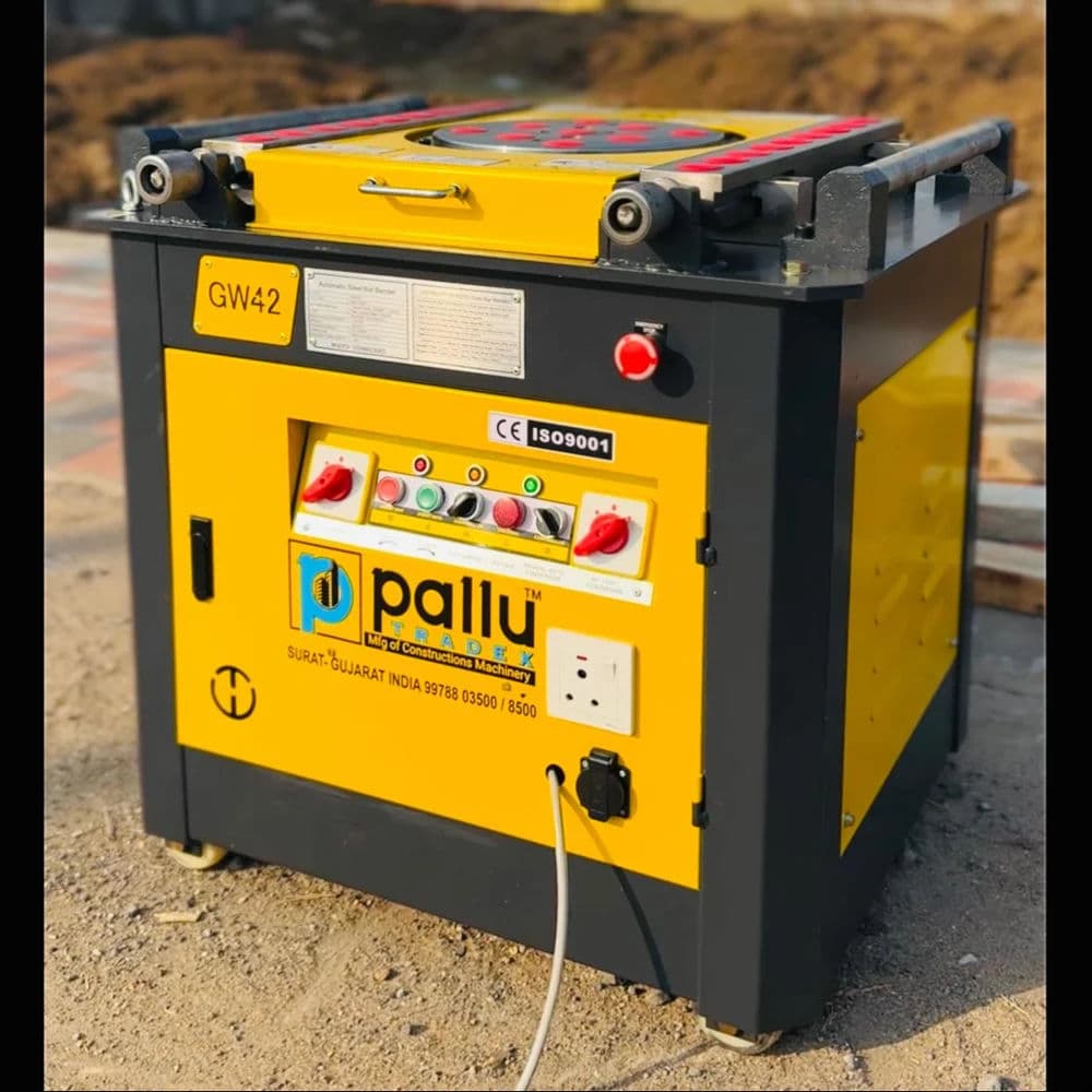 GW42H Rebar Bending Machine – 32mm Automatic TMT & Plain Bar Bender | WURTH 4
