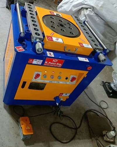 Automatic Bar Bending Machine Made in India | Steel Body Construction Equipment