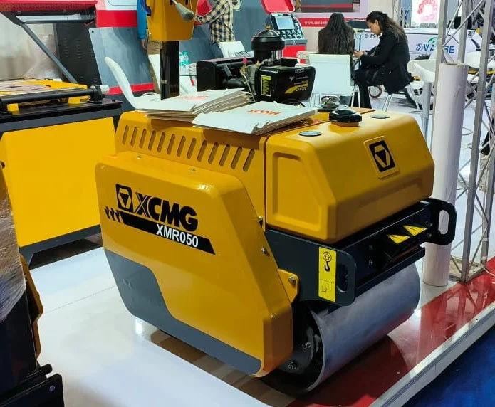 XCMG XMR050 Walk Behind Vibrating Roller – 10HP Hydraulic Double Drum Compactor 2