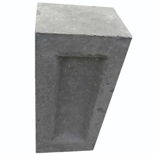 Fire Resistant Grey Cement Brick 12x4x2 Inch | Heat Resistant Floor Construction Bricks