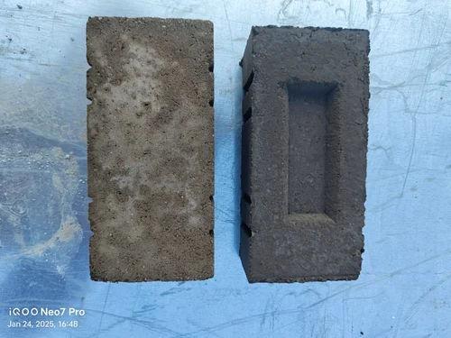Grey Fly Ash Brick 9x4x3 Inch Fire Resistant Lightweight Construction Brick for Partition Walls