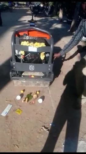 HUSQVARNA LP 6500 Walk Behind Mini Roller 650kg | 1200mm Drum Width