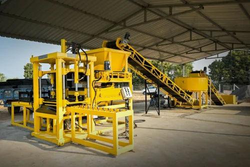Automatic Block Machine – 2500 Blocks/Hour Fully Automatic Fly Ash & Concrete Block Making Machine