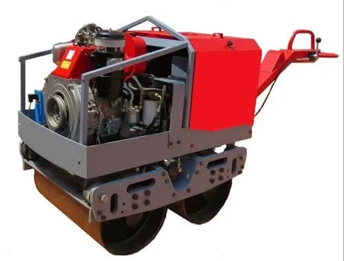 SE-800 Walk Behind Double Drum Roller 650 mm | 10 HP 2