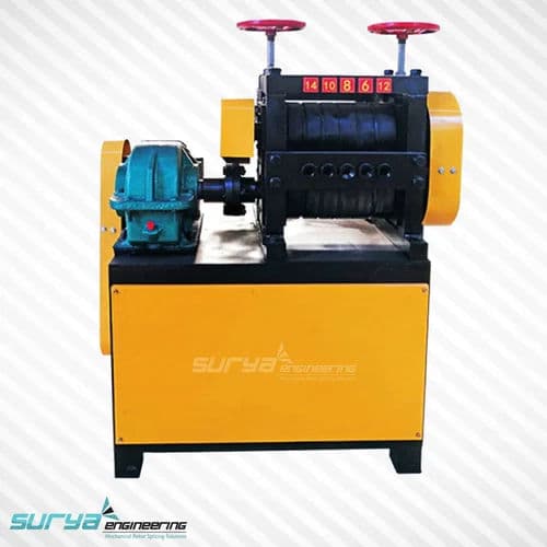 SEBSM01 22 SWG Semi Automatic Bar Straightening Machine | 50m/min | 4KW Motor