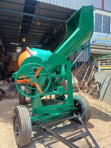 Hydraulic Cement Mixer Machine 1000L | Automatic Diesel Tilting Drum Mixer with Hydraulic Hopper 4