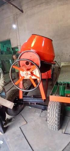 Universal 1 Bag Concrete Mixer Machine – Diesel Tilting Drum, 120 m³/hr Output Capacity