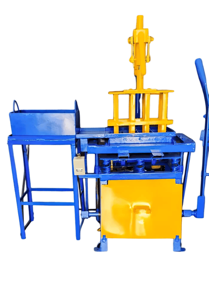 AE-300M 4 KVT Vibration Fly Ash Brick Making Machine – Manual Model