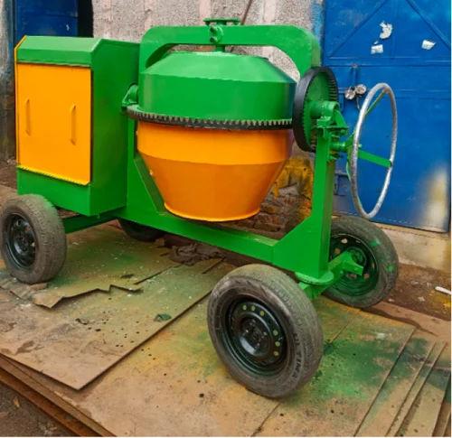 VME0012 Concrete Mixer 30 m³/hr – Electric Tilting Drum Mixer with 13 RPM Speed