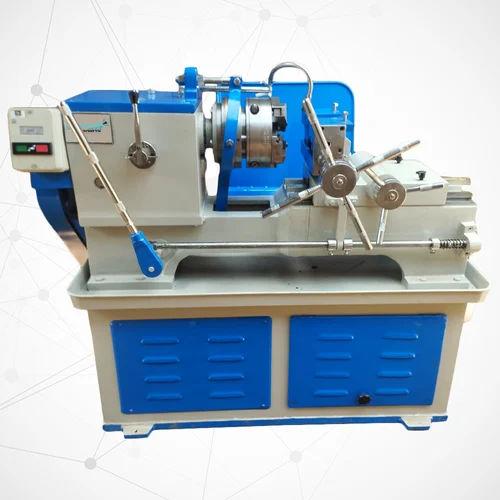 Semi-Automatic TMT Bar Threading Machine – 32mm Capacity, 300mm Thread Length