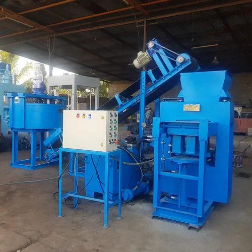 Megacon Automatic Fly Ash Brick Making Machine 500–1000 Bricks/Hour | Hydraulic Pressure