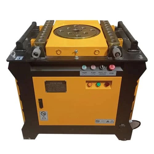 32mm Bar Bending Machine | 5 HP Motor, Semi-Automatic, 3 Phase