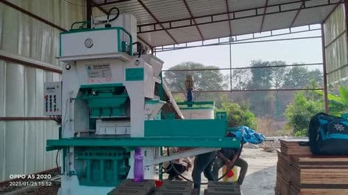 AHP 2500 Automatic Fly Ash Brick Making Machine – 2500 Bricks/Hour | 07 Cavity Mould | 440V