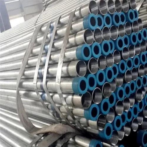Jindal GI Pipe 3 Inch B Class – 6m Galvanized Iron Round Pipe 3mm Thickness at ₹168/Meter