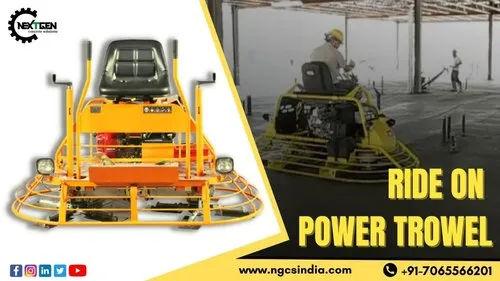 Nextgen Ride On Power Trowel | Honda GX690 23 HP | 8 Blade Concrete Finisher