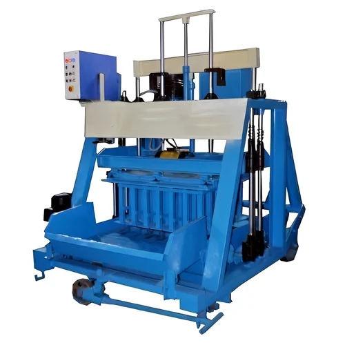 Golden Hydraulic Manual Concrete Block Making Machine | 500 Blocks Per Hour