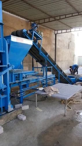 JEW1000 Fully Automatic Concrete Brick Making Machine | 14000 Bricks/Day 2