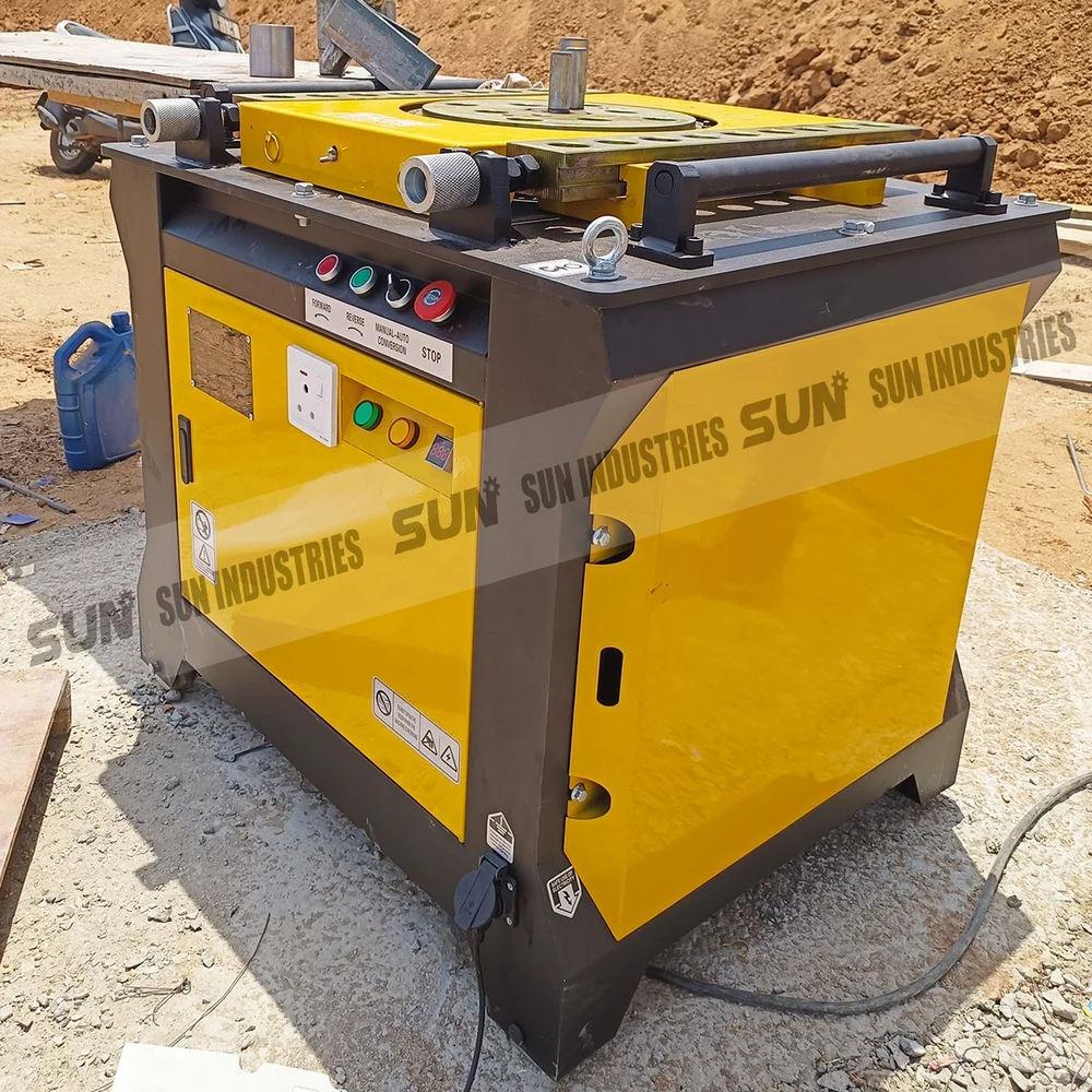 32mm Semi Automatic Rebar Bending Machine | 3kW Brake Motor