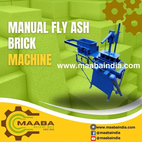 Manual Fly Ash Brick Making Machine 1000 Bricks Per Hour Price in India