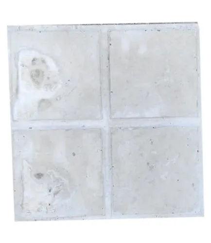 60mm Cement Brick 200x200 mm | Grey Outdoor Paver Block | Heavy Duty Construction