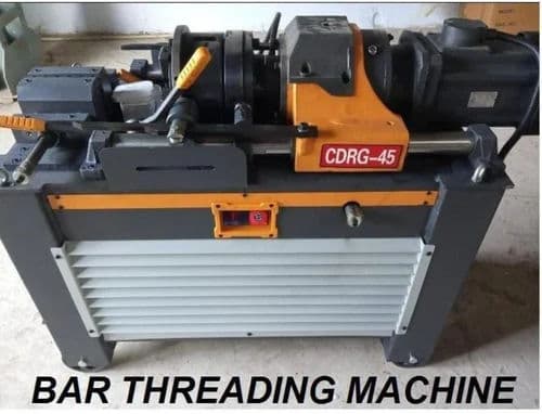 CDRG45 32mm Bar Threading Machine – 4kW Semi Automatic