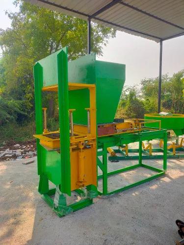 Semi Automatic Cement Brick Making Machine – 1000 Bricks/Hour 3 Phase Brick Machine
