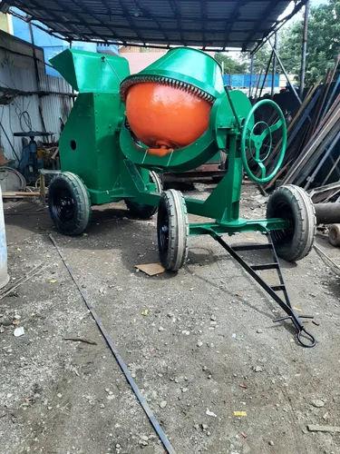 1 Bag Concrete Mixer Machine Without Hopper 5HP Diesel | 4000L Automatic Mixer with 4 Wheels