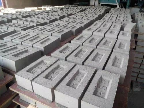 9x4x3 Inch Rectangular Grey Cement Bricks – Heat Resistant Bricks for Side Walls