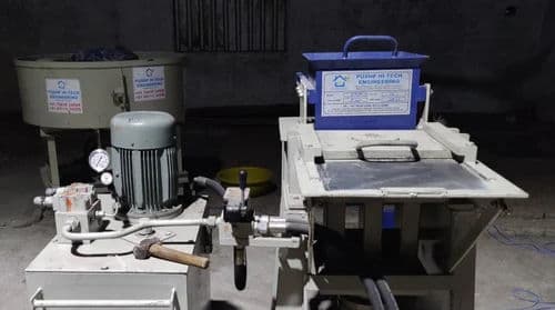 PHE 3 Manual Brick Making Machine | 4500 Bricks Per Shift Capacity