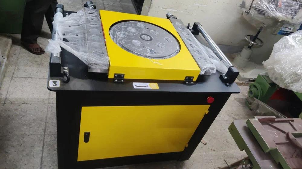 32mm Bar Bending Machine | 4 HP Semi-Automatic Steel Bar Bender