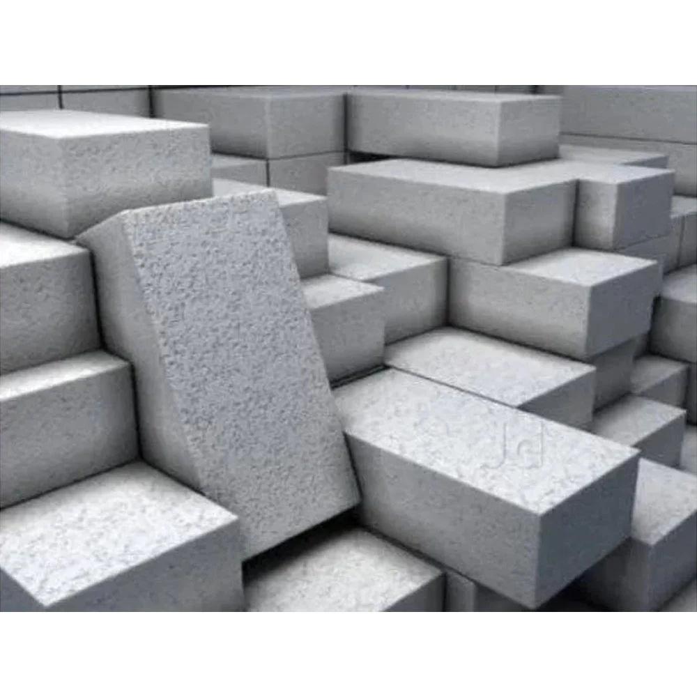 Grey Cement Bricks 600x200x50 mm – Solid Fire Resistant Partition Wall Blocks 2