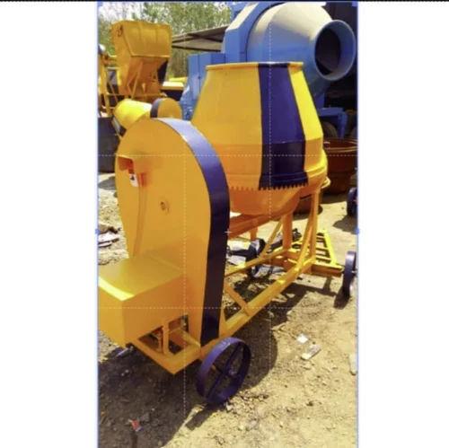 Cement Mixer 100L Half Bag | 2 HP Electric Tilting Mixer Crompton