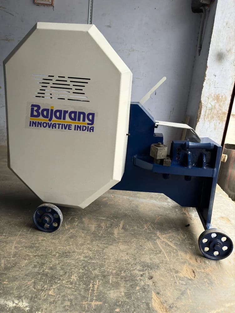 BCM55 TMT Bar Cutting Machine | 7.5 HP Fully Automatic Rebar Cutter 4