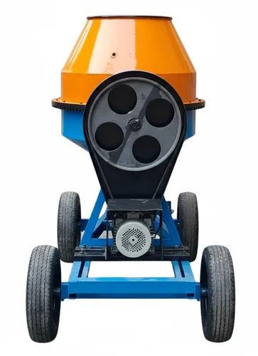 500L Electric Cement Mixer | Single Phase, Tilting Drum, Wheel Mounted, MS Drum 2