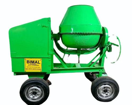 Bimal Concrete Mixer Machine with Kirloskar Engine | Half Bag | Diesel | Tilting Drum